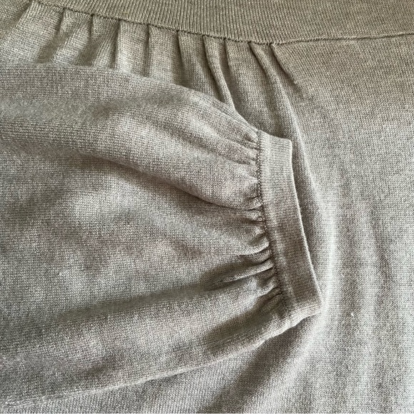 Derek Heart Light Gray Long Sleeve Turtleneck Sweater Dress EUC size M - Picture 8 of 9